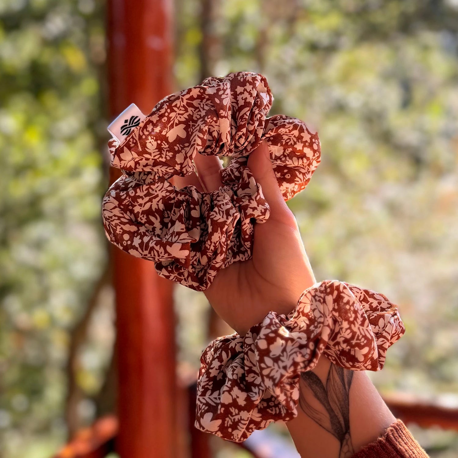 Scrunchies otoño-invierno Caluna 2026